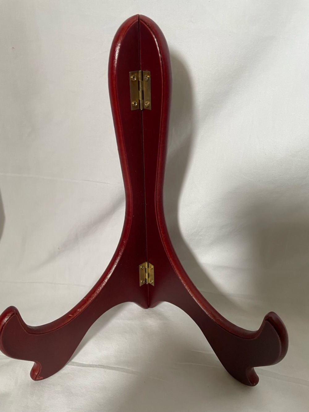 Red Decorative Folding Display Easel Stand